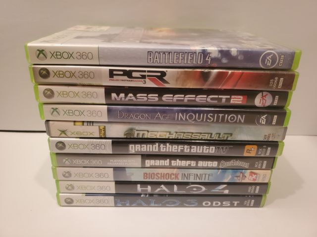Microsoft Xbox 360 10 Game Lot (Xbox 360) video game
