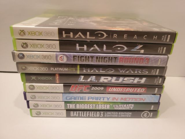Microsoft Xbox 360 9 Game Lot (Xbox 360) video game