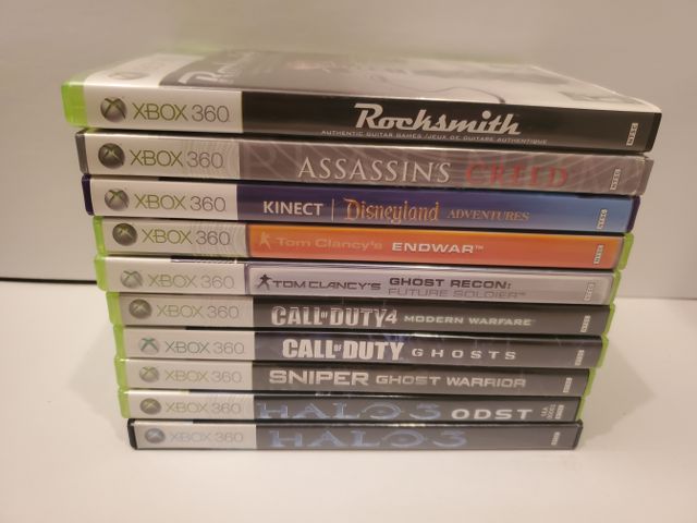 Microsoft Xbox 360 10 Game Lot (Xbox 360) video game