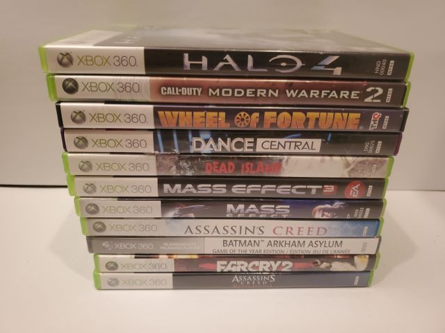 Microsoft Xbox 360 11 Game Lot (Xbox 360) video game