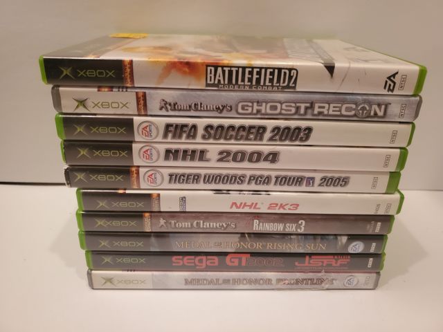 Microsoft Xbox 10 Game Lot (Xbox) video game