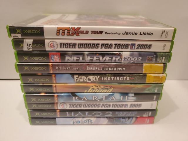 Microsoft Xbox 10 Game Lot (Xbox) video game