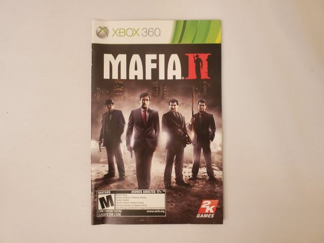 Microsoft Xbox 360 Mafia II video game