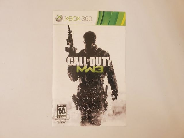 Microsoft Xbox 360 Call of Duty: Modern Warfare 3 video game