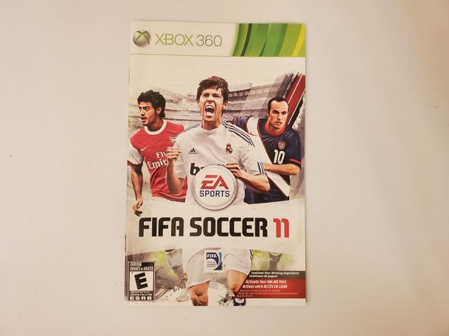 Microsoft Xbox 360 FIFA Soccer 11 video game