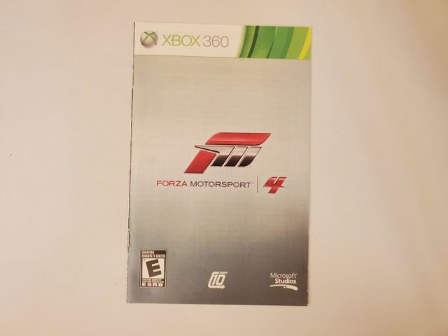 Microsoft Xbox 360 Forza Motorsport 4 video game