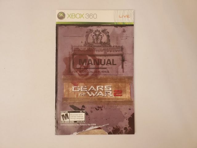 Microsoft Xbox 360 Gears of War 2 video game