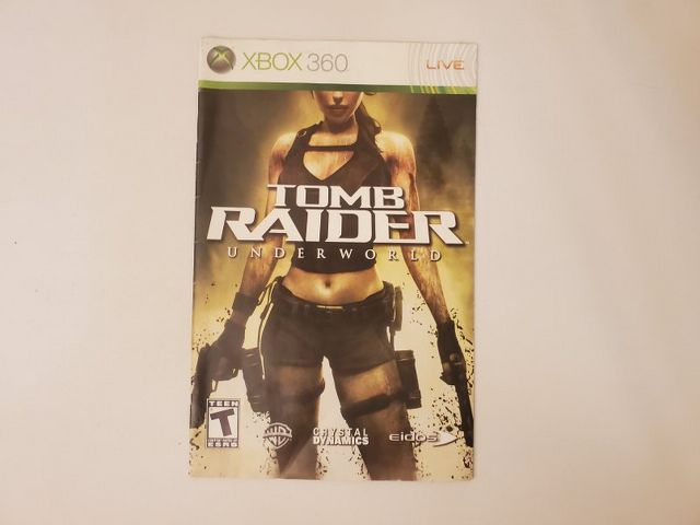 Microsoft Xbox 360 Tomb Raider: Underworld video game