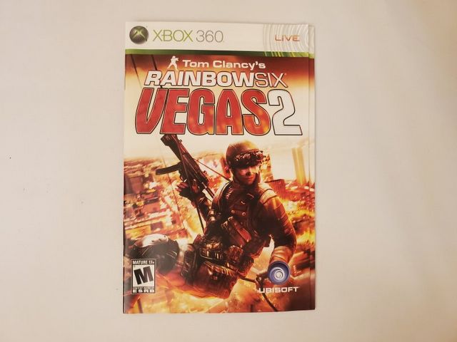 Microsoft Xbox 360 Tom Clancy's Rainbow Six: Vegas 2 video game