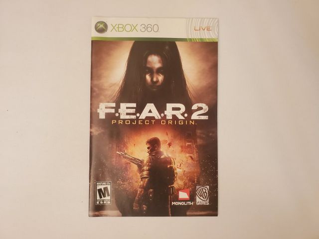 Microsoft Xbox 360 F.E.A.R. 2: Project Origin video game