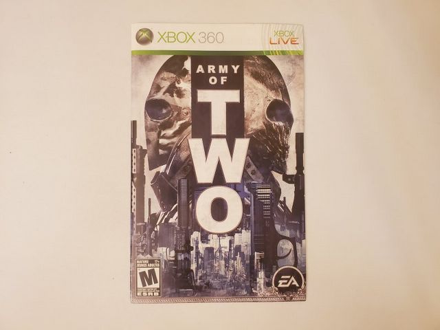 Microsoft Xbox 360 Army of Two video game