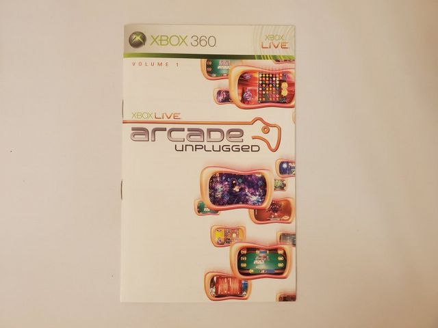 Microsoft Xbox 360 Xbox Live Arcade Unplugged: Volume 1 video game