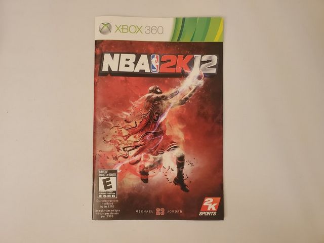 Microsoft Xbox 360 NBA 2K12 video game