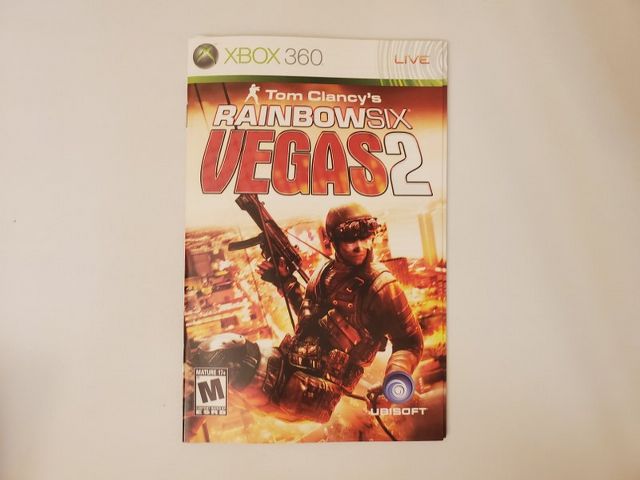 Microsoft Xbox 360 Tom Clancy's Rainbow Six Vegas 2 video game
