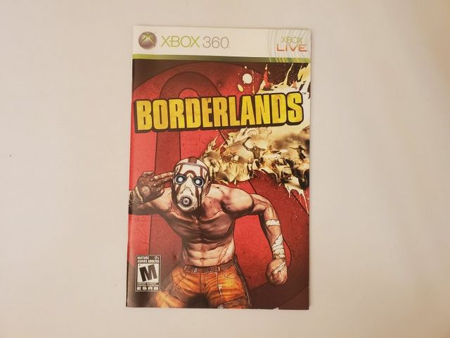 Microsoft Xbox 360 Borderlands video game
