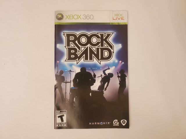 Microsoft Xbox 360 Rock Band video game