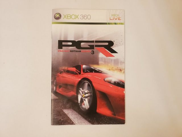 Microsoft Xbox 360 Project Gotham Racing 3 video game