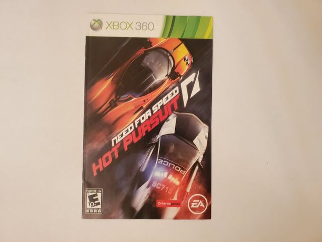 Microsoft Xbox 360 Need for Speed: Hot Pursuit video game