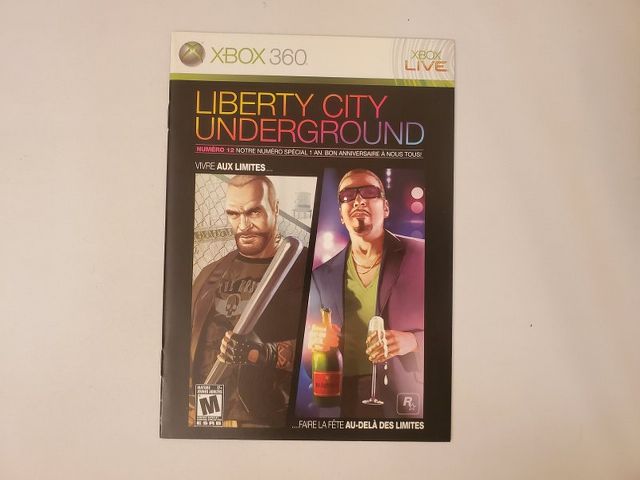 Microsoft Xbox 360 Grand Theft Auto: Episodes from Liberty City video game