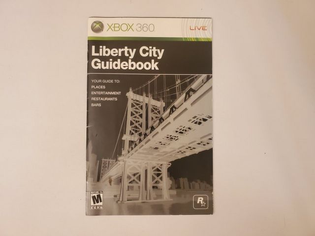 Microsoft Xbox 360 Grand Theft Auto IV video game