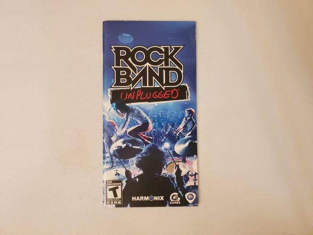 Sony PSP Rock Band Unplugged video game