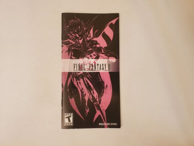 Sony PSP Final Fantasy II video game