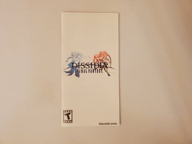 Sony PSP Dissidia: Final Fantasy video game