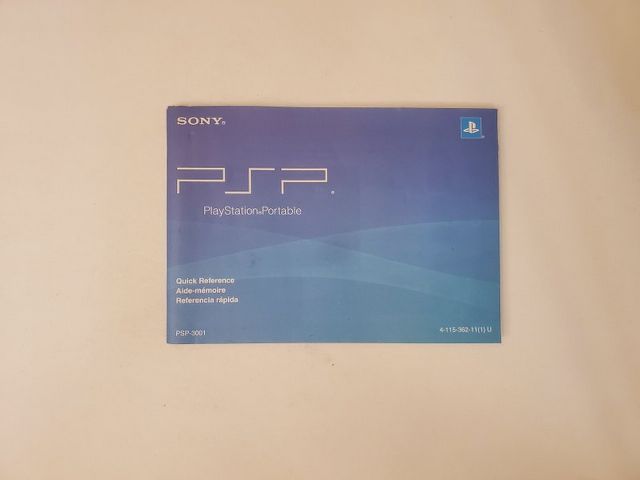 Sony PSP PSP Quick Reference video game