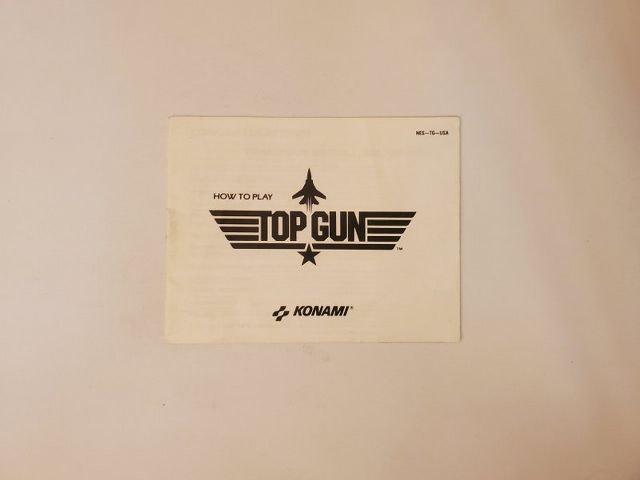 Nintendo NES Top Gun video game