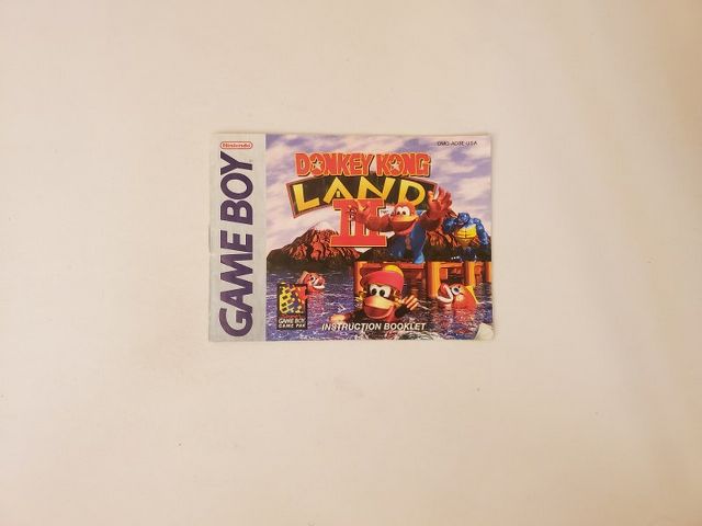 Nintendo Game Boy Donkey Kong Land III video game