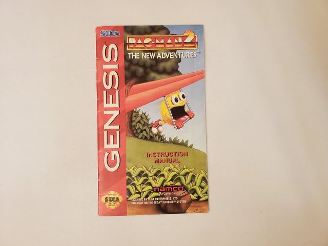 Sega Genesis Pac-Man 2: The New Adventures video game