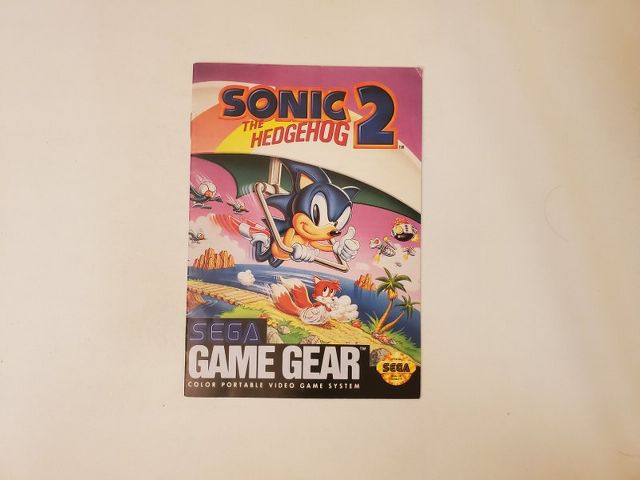 Sega Game Gear Sonic the Hedgehog 2 video game