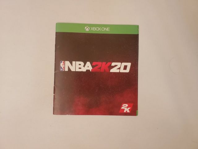 Microsoft Xbox One NBA 2K20 video game