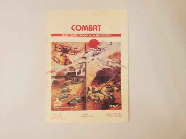 Atari 2600 Combat video game