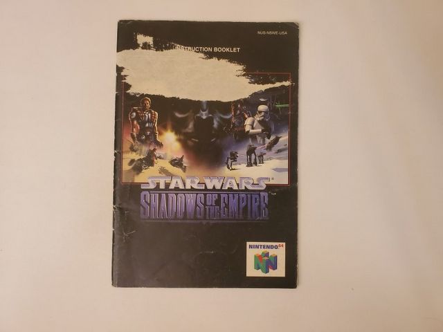 Nintendo 64 Star Wars: Shadows of the Empire video game