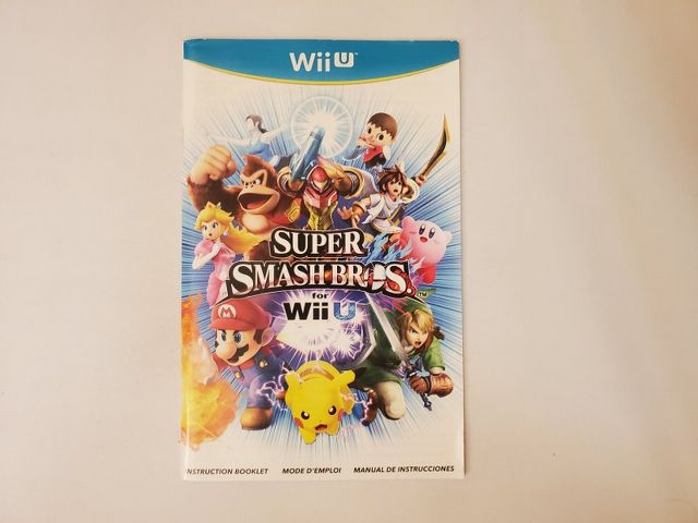 Nintendo Wii U Super Smash Bros. for Wii U video game