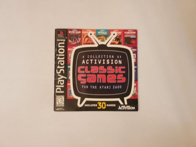 Sony PlayStation 1 A Collection of Activision Classic Games for the Atari 2600 video game
