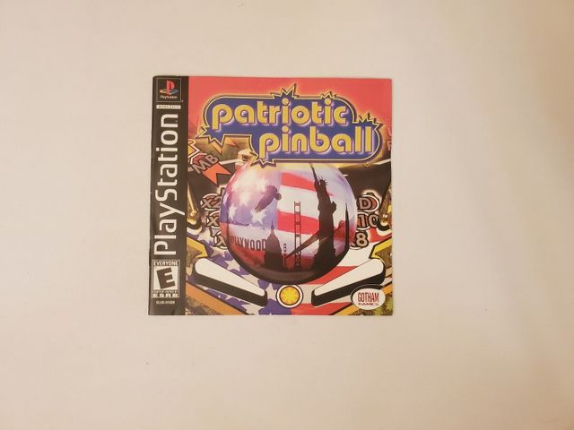 Sony PlayStation 1 Patriotic Pinball video game