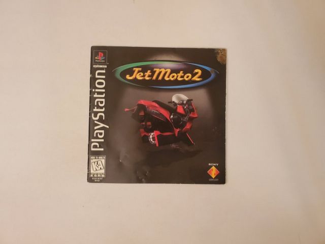 Sony PlayStation 1 Jet Moto 2 video game