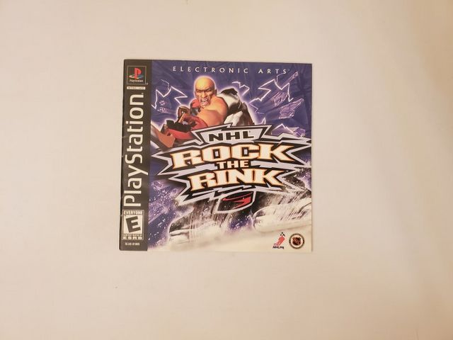 Sony PlayStation 1 NHL Rock the Rink video game
