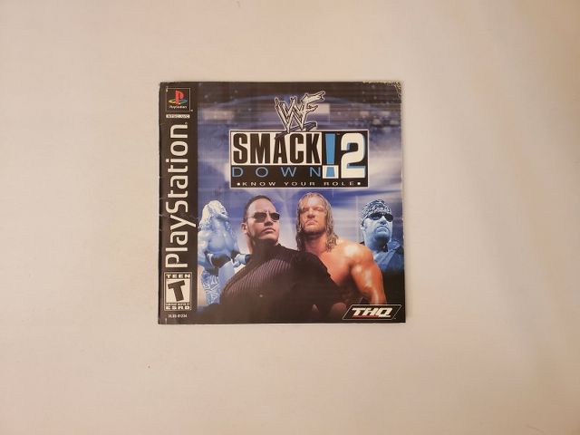 Sony PlayStation 1 WWF SmackDown! 2: Know Your Role video game