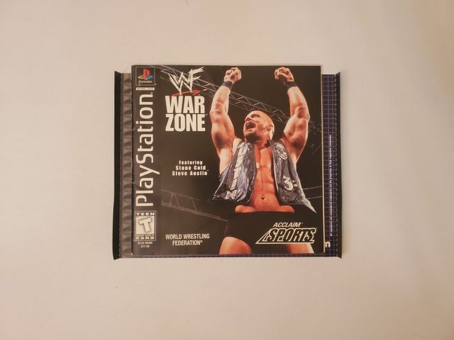 Sony PlayStation 1 WWF War Zone video game