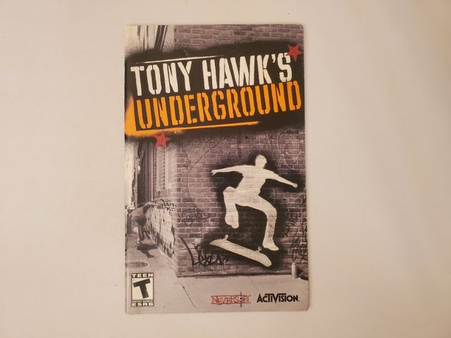 Sony PlayStation 2 Tony Hawk's Underground video game