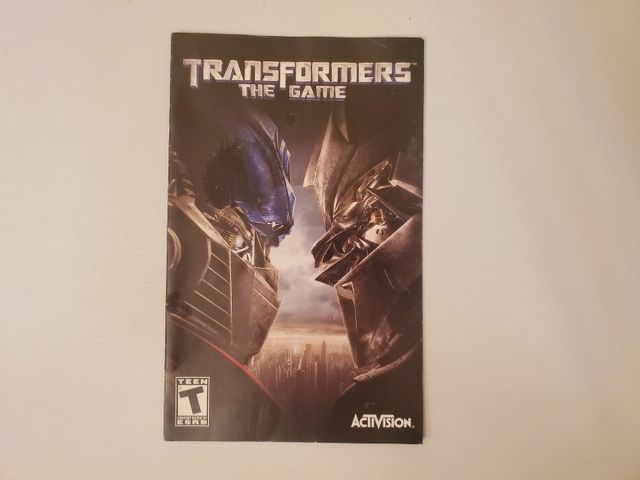 Sony PlayStation 2 Transformers: The Game video game