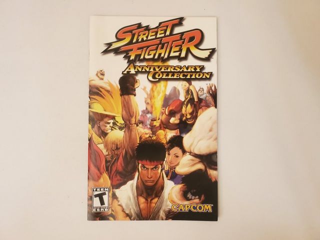 Sony PlayStation 2 Street Fighter Anniversary Collection video game
