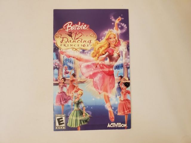 Sony PlayStation 2 Barbie in The 12 Dancing Princesses video game