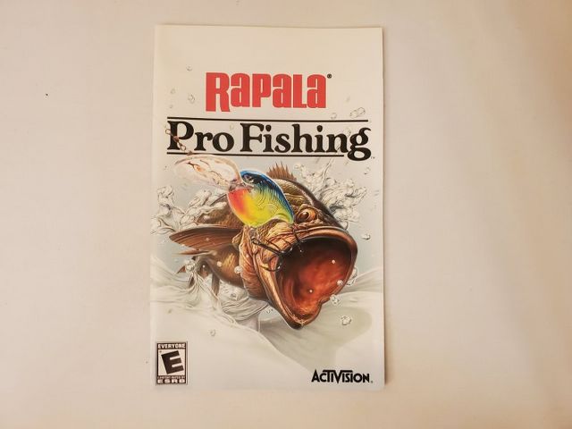 Sony PlayStation 2 Rapala Pro Fishing video game