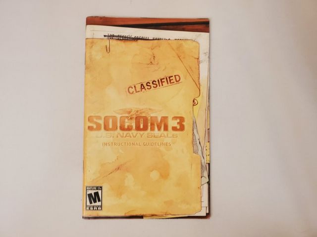 Sony PlayStation 2 SOCOM 3: U.S. Navy SEALs video game