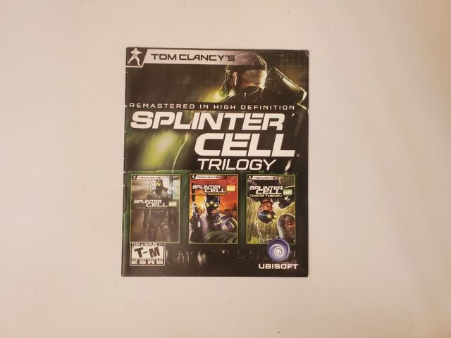 Sony PlayStation 3 Tom Clancy's Splinter Cell Trilogy HD video game