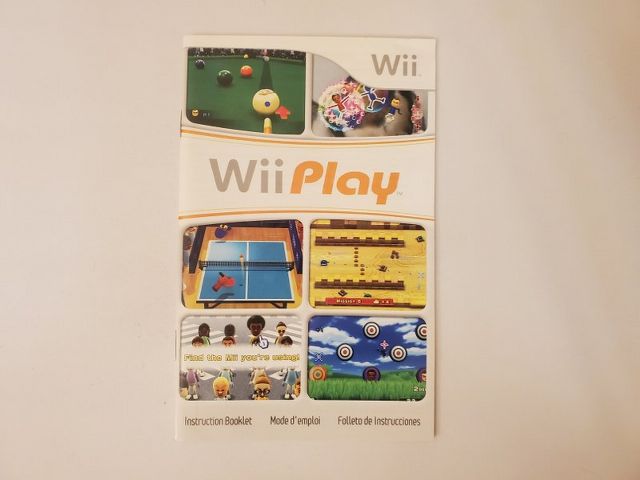 Nintendo Wii Wii Play video game